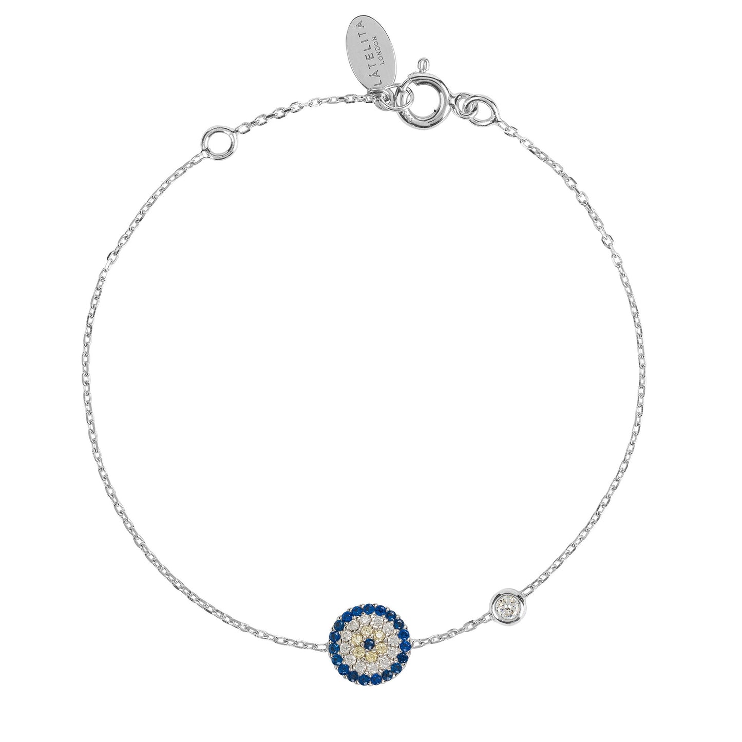 Evil Eye Bracelet Silver