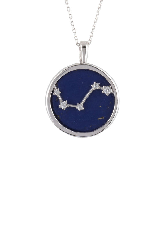 Aries Zodiac Star Constellation Pendant Necklace