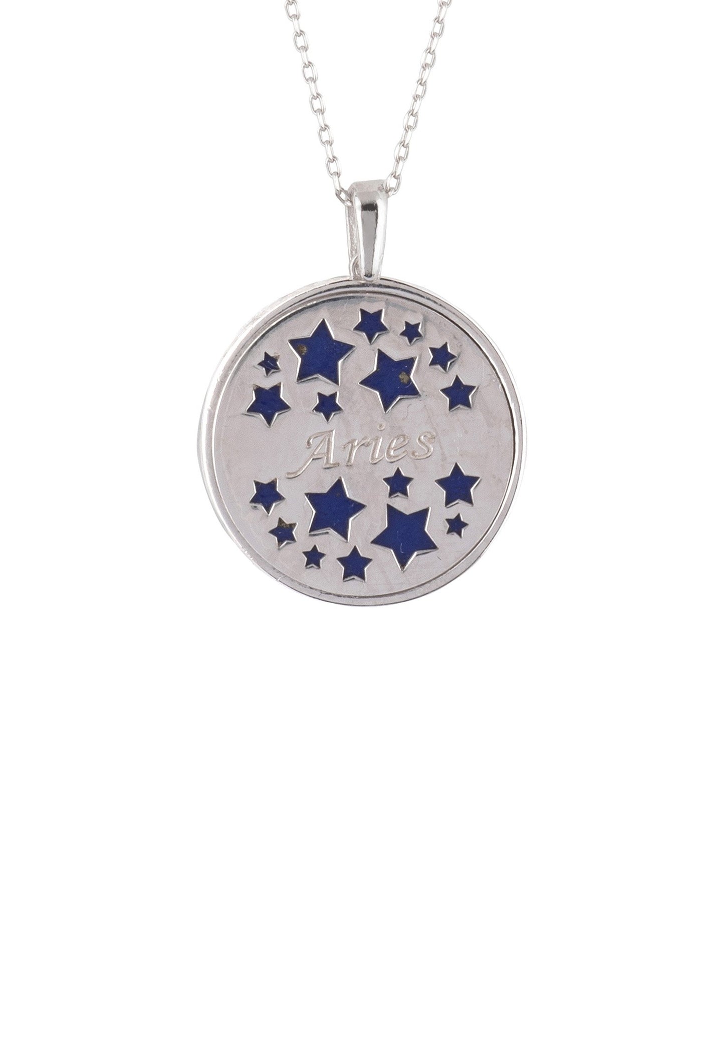 Aries Zodiac Star Constellation Pendant Necklace