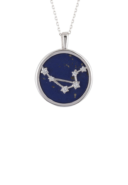 Libra Zodiac Star Constellation Pendant Necklace