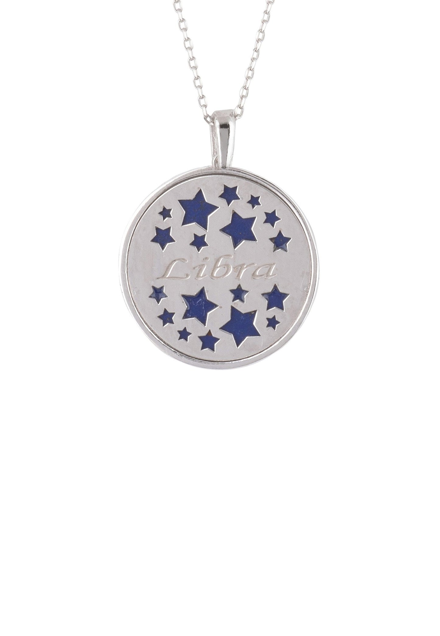 Libra Zodiac Star Constellation Pendant Necklace