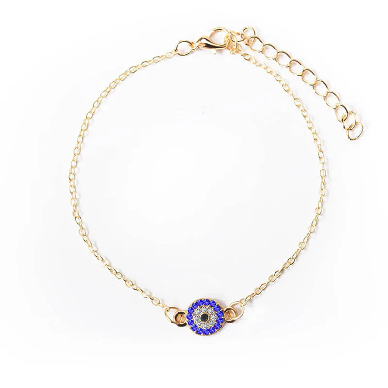 Blue Evil Eye Anklet