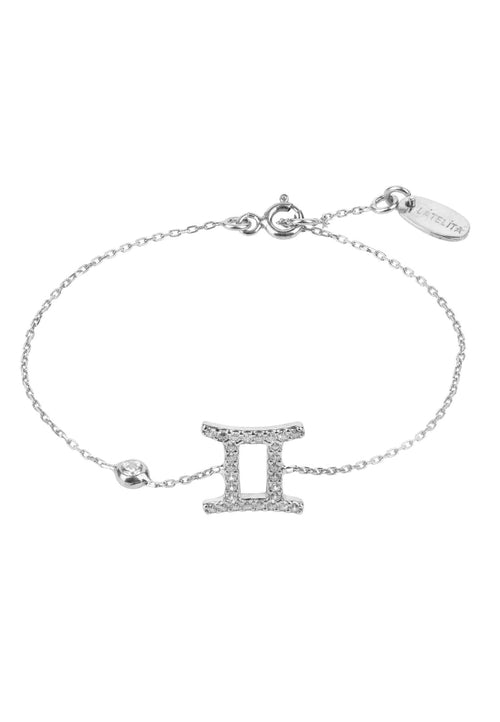 Gemini Zodiac Horoscope Star Sign Bracelet