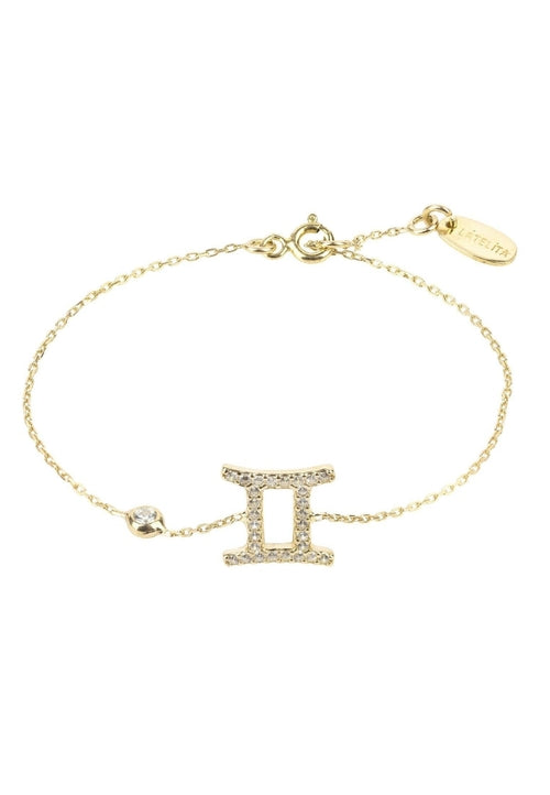 Gemini Zodiac Horoscope Star Sign Bracelet